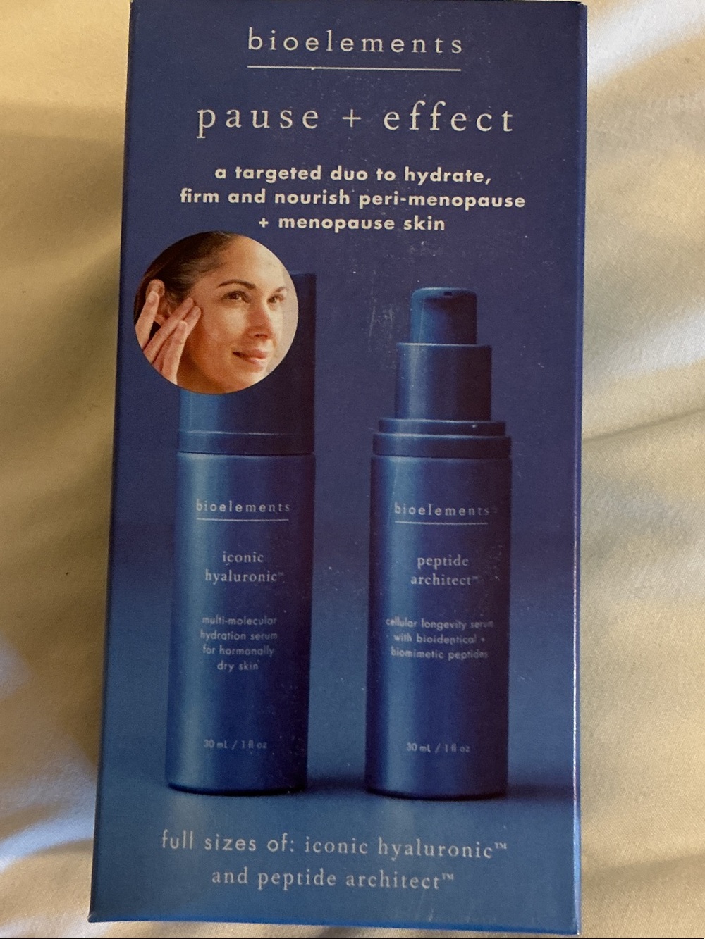 Bioelements pause+ effect set